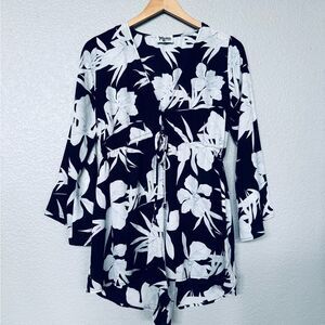 Show Me Your MuMu One-Piece Swim Cover Up Romper XS